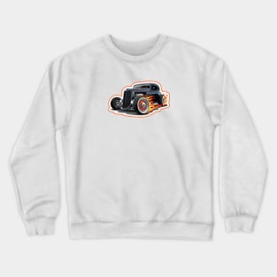 Hot Rod Car Crewneck Sweatshirt